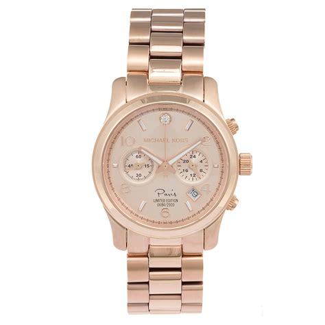 michael kors paris watch limited edition price|mk limited edition watch.